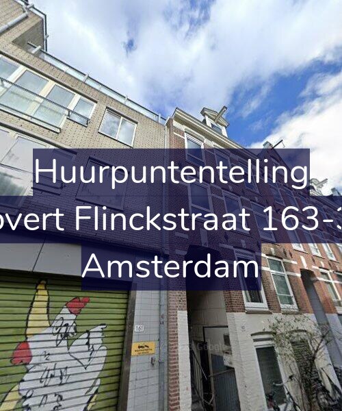 Foto gevel Huurpuntentelling voor Govert Flinckstraat 163-3A, Amsterdam