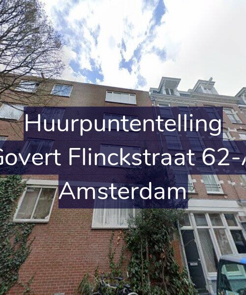 Foto gevel Huurpuntentelling voor Govert Flinckstraat 62-A, Amsterdam