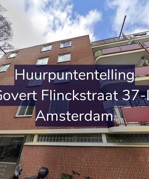 Foto gevel Huurpuntentelling voor Govert Flinckstraat 37-D, Amsterdam