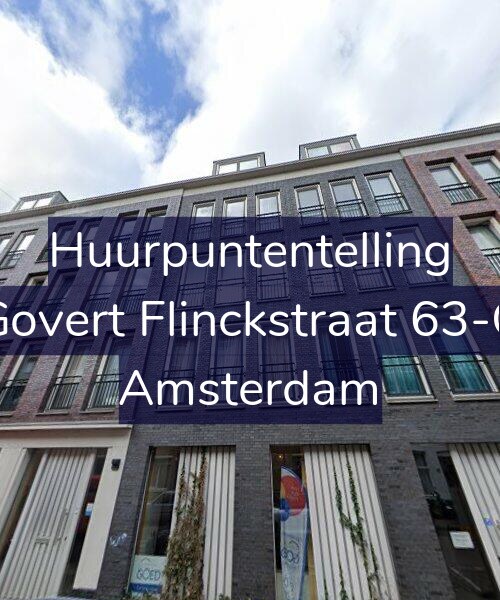 Foto gevel Huurpuntentelling voor Govert Flinckstraat 63-C, Amsterdam