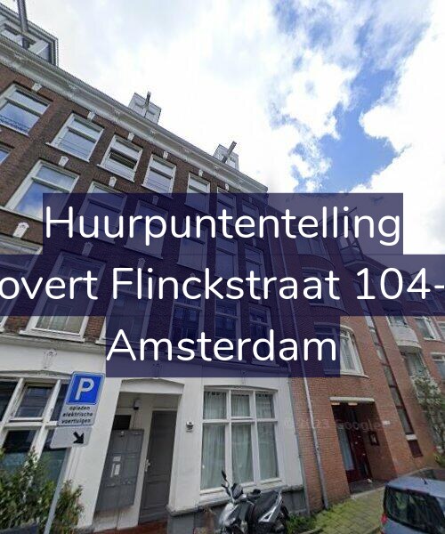 Foto gevel Huurpuntentelling voor Govert Flinckstraat 104-B, Amsterdam