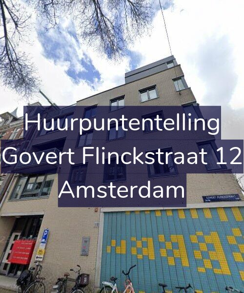 Foto gevel Huurpuntentelling voor Govert Flinckstraat 12, Amsterdam
