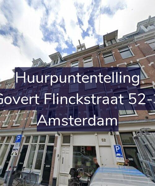 Foto gevel Huurpuntentelling voor Govert Flinckstraat 52-3, Amsterdam