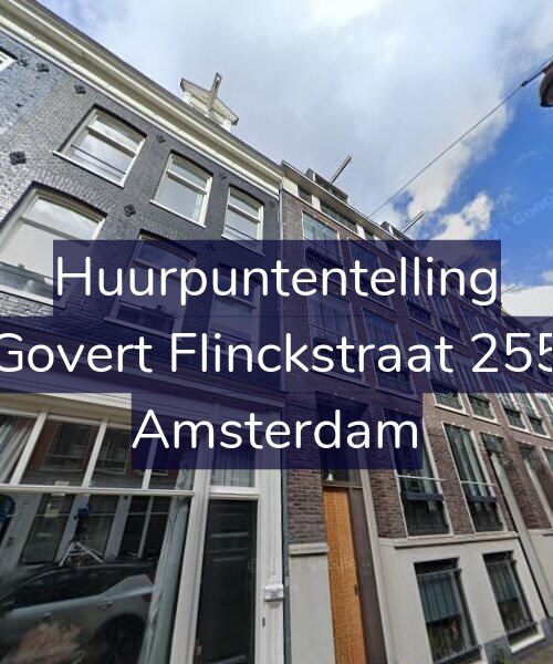 Foto gevel Huurpuntentelling voor Govert Flinckstraat 255, Amsterdam
