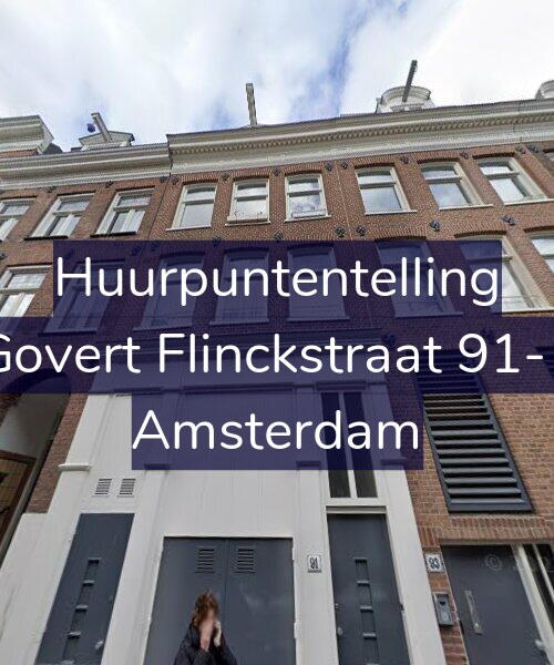 Foto gevel Huurpuntentelling voor Govert Flinckstraat 91-1, Amsterdam