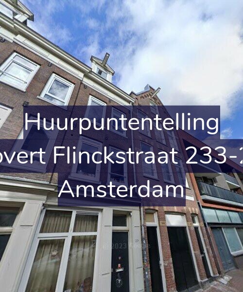 Foto gevel Huurpuntentelling voor Govert Flinckstraat 233-2A, Amsterdam