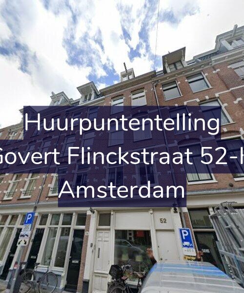 Foto gevel Huurpuntentelling voor Govert Flinckstraat 52-H, Amsterdam