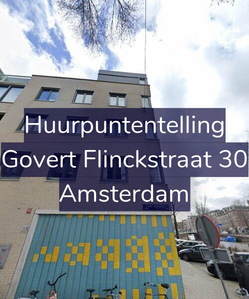 Foto gevel Huurpuntentelling voor Govert Flinckstraat 30, Amsterdam