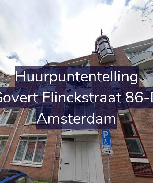 Foto gevel Huurpuntentelling voor Govert Flinckstraat 86-D, Amsterdam