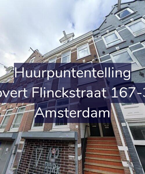 Foto gevel Huurpuntentelling voor Govert Flinckstraat 167-3V, Amsterdam