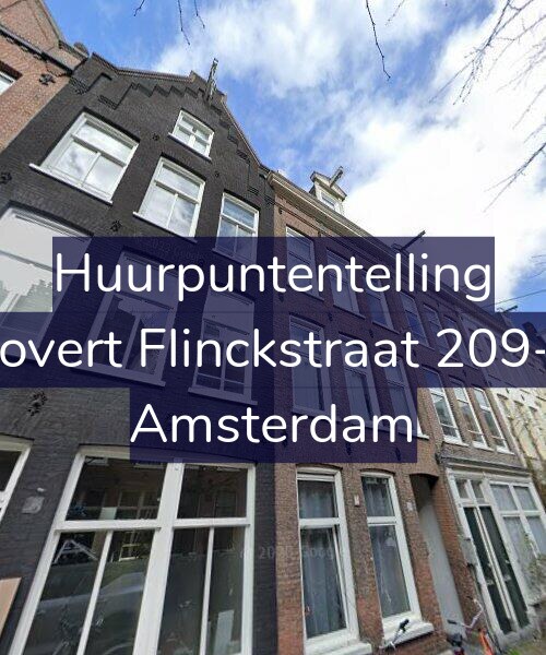 Foto gevel Huurpuntentelling voor Govert Flinckstraat 209-1, Amsterdam