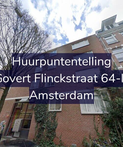 Foto gevel Huurpuntentelling voor Govert Flinckstraat 64-B, Amsterdam