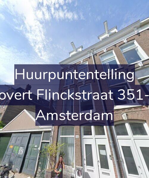 Foto gevel Huurpuntentelling voor Govert Flinckstraat 351-H, Amsterdam