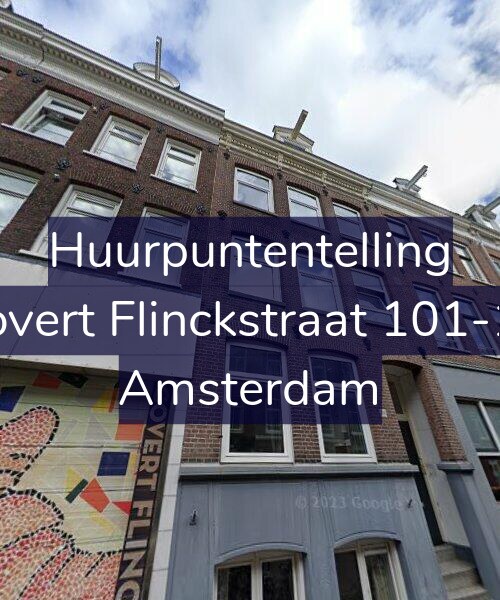 Foto gevel Huurpuntentelling voor Govert Flinckstraat 101-1V, Amsterdam