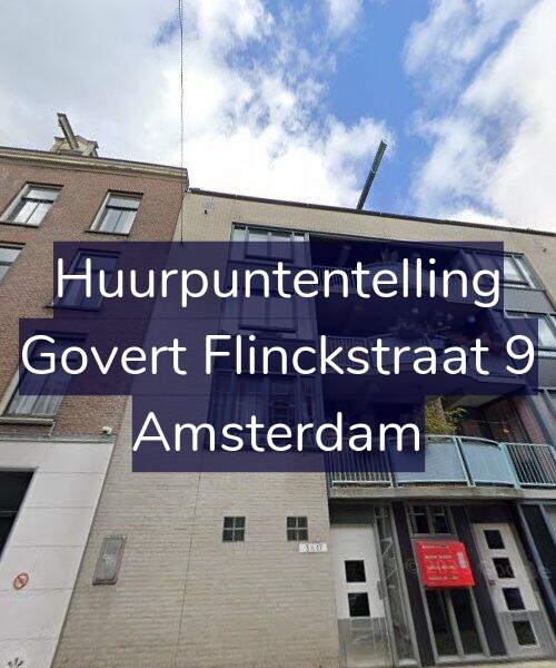 Foto gevel Huurpuntentelling voor Govert Flinckstraat 9, Amsterdam