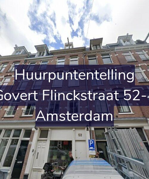 Foto gevel Huurpuntentelling voor Govert Flinckstraat 52-4, Amsterdam
