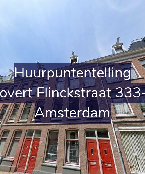 Foto gevel Huurpuntentelling voor Govert Flinckstraat 333-2, Amsterdam