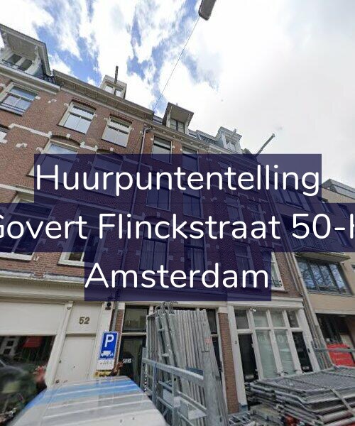 Foto gevel Huurpuntentelling voor Govert Flinckstraat 50-H, Amsterdam
