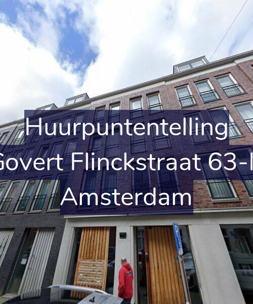 Foto gevel Huurpuntentelling voor Govert Flinckstraat 63-B, Amsterdam