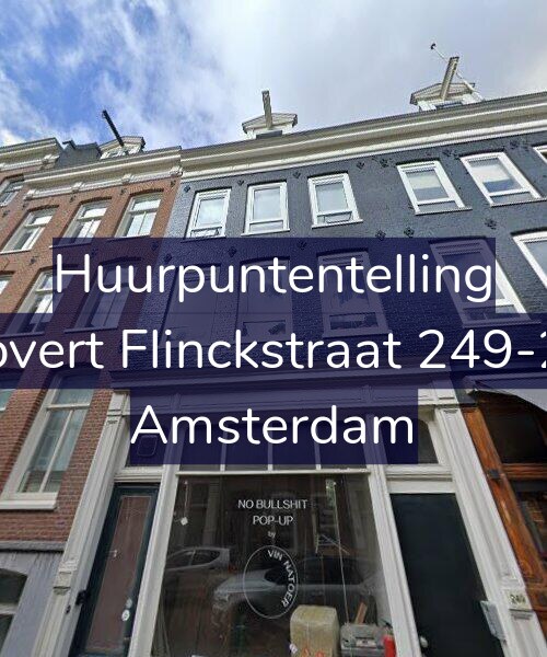 Foto gevel Huurpuntentelling voor Govert Flinckstraat 249-2V, Amsterdam