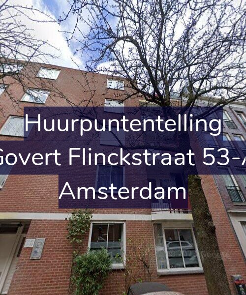 Foto gevel Huurpuntentelling voor Govert Flinckstraat 53-A, Amsterdam