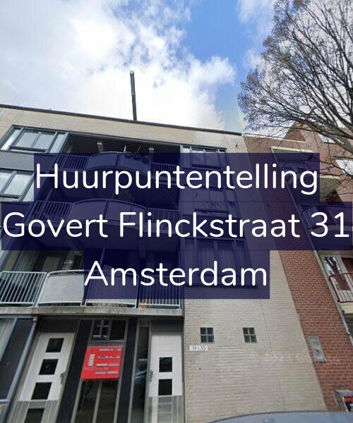 Foto gevel Huurpuntentelling voor Govert Flinckstraat 31, Amsterdam