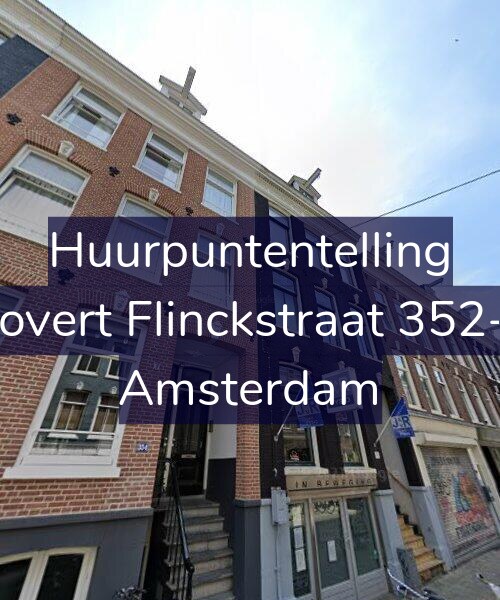 Foto gevel Huurpuntentelling voor Govert Flinckstraat 352-4, Amsterdam