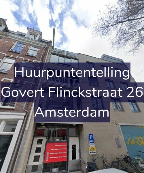 Foto gevel Huurpuntentelling voor Govert Flinckstraat 26, Amsterdam