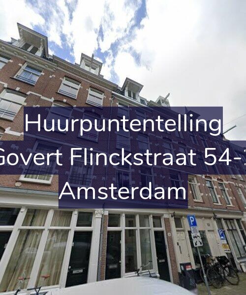 Foto gevel Huurpuntentelling voor Govert Flinckstraat 54-2, Amsterdam