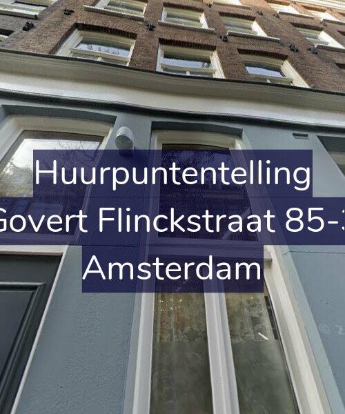 Foto gevel Huurpuntentelling voor Govert Flinckstraat 85-3, Amsterdam