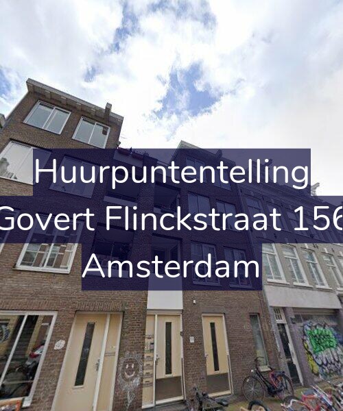 Foto gevel Huurpuntentelling voor Govert Flinckstraat 156, Amsterdam