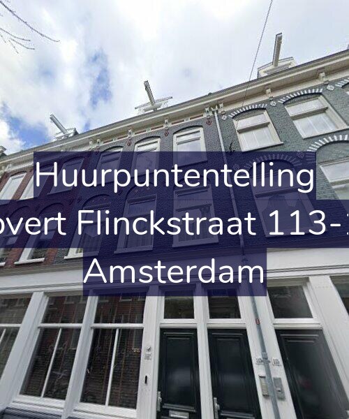 Foto gevel Huurpuntentelling voor Govert Flinckstraat 113-1V, Amsterdam