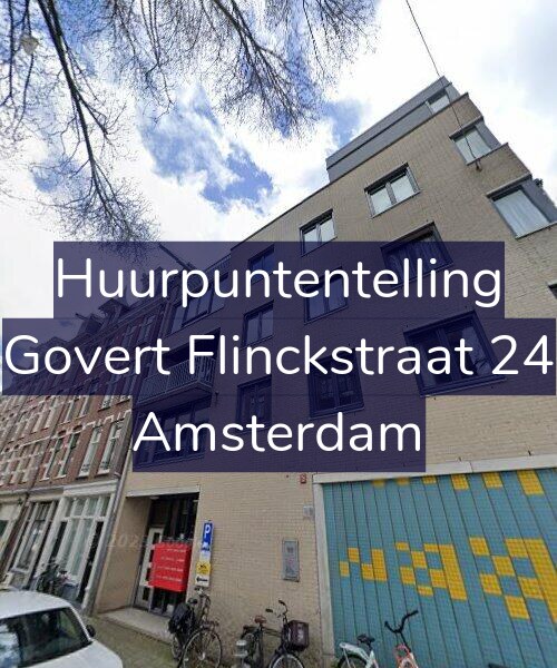 Foto gevel Huurpuntentelling voor Govert Flinckstraat 24, Amsterdam