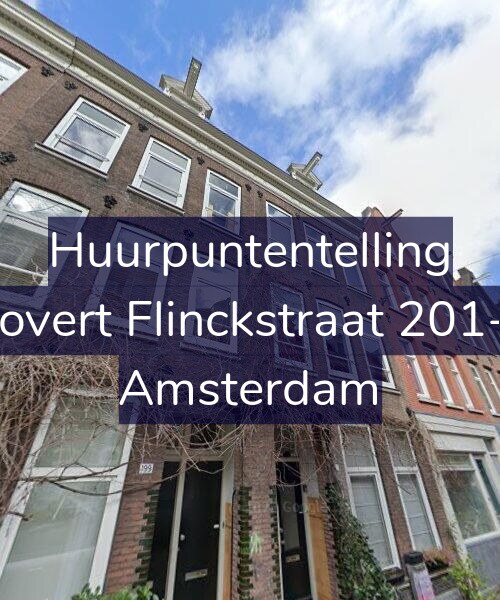 Foto gevel Huurpuntentelling voor Govert Flinckstraat 201-1, Amsterdam