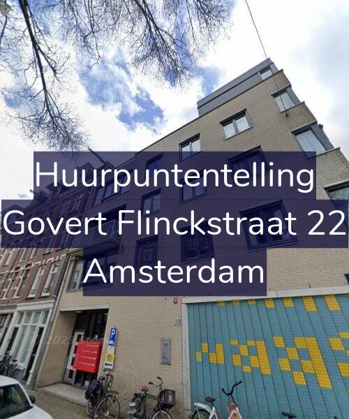 Foto gevel Huurpuntentelling voor Govert Flinckstraat 22, Amsterdam