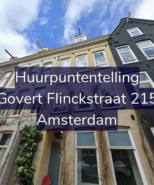 Foto gevel Huurpuntentelling voor Govert Flinckstraat 215, Amsterdam