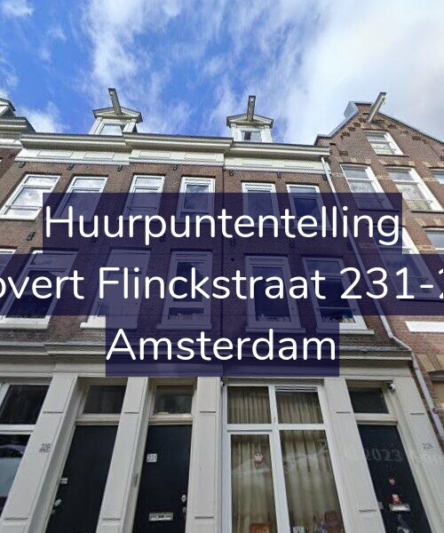 Foto gevel Huurpuntentelling voor Govert Flinckstraat 231-2V, Amsterdam