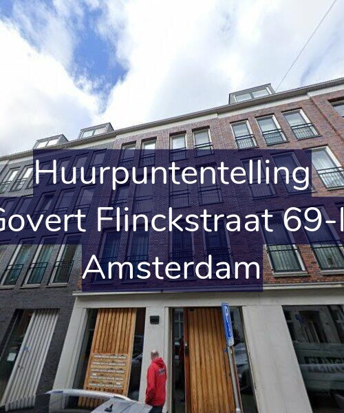 Foto gevel Huurpuntentelling voor Govert Flinckstraat 69-B, Amsterdam