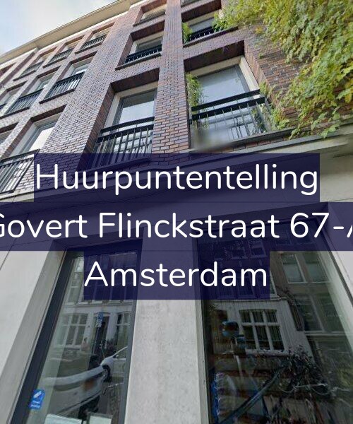 Foto gevel Huurpuntentelling voor Govert Flinckstraat 67-A, Amsterdam