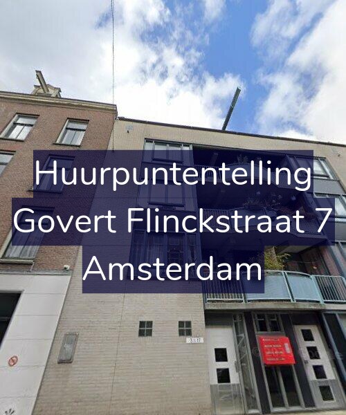 Foto gevel Huurpuntentelling voor Govert Flinckstraat 7, Amsterdam