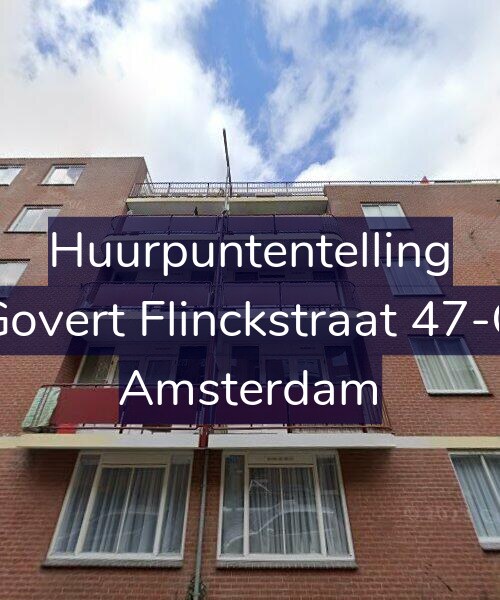 Foto gevel Huurpuntentelling voor Govert Flinckstraat 47-C, Amsterdam