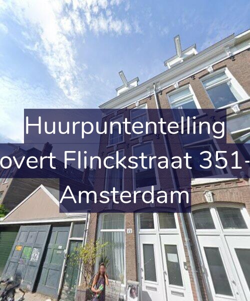 Foto gevel Huurpuntentelling voor Govert Flinckstraat 351-2, Amsterdam