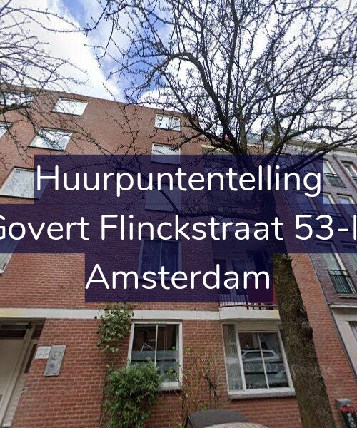Foto gevel Huurpuntentelling voor Govert Flinckstraat 53-B, Amsterdam