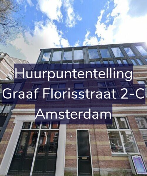 Foto gevel Huurpuntentelling voor Graaf Florisstraat 2-C, Amsterdam