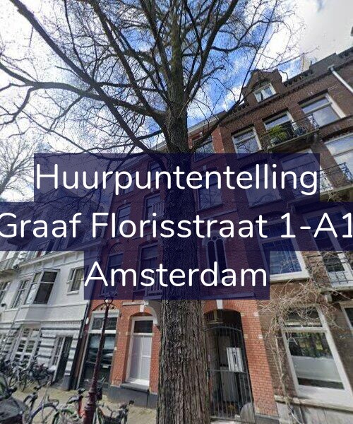 Foto gevel Huurpuntentelling voor Graaf Florisstraat 1-A1, Amsterdam