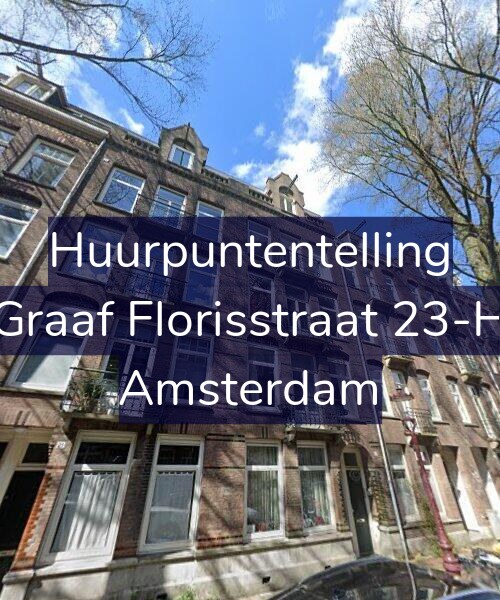 Foto gevel Huurpuntentelling voor Graaf Florisstraat 23-H, Amsterdam