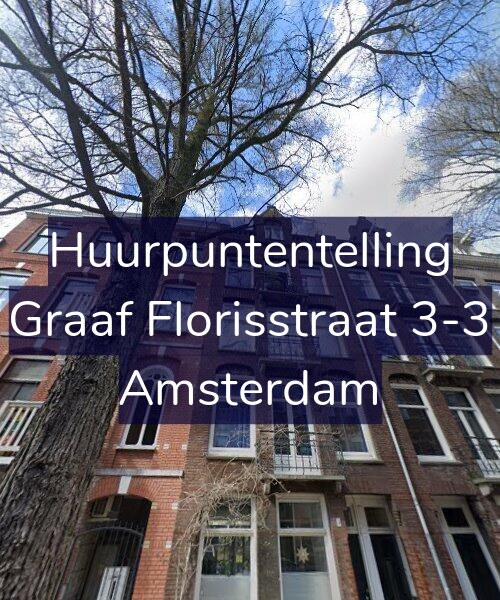 Foto gevel Huurpuntentelling voor Graaf Florisstraat 3-3, Amsterdam