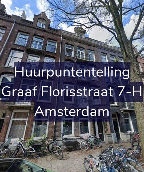 Foto gevel Huurpuntentelling voor Graaf Florisstraat 7-H, Amsterdam