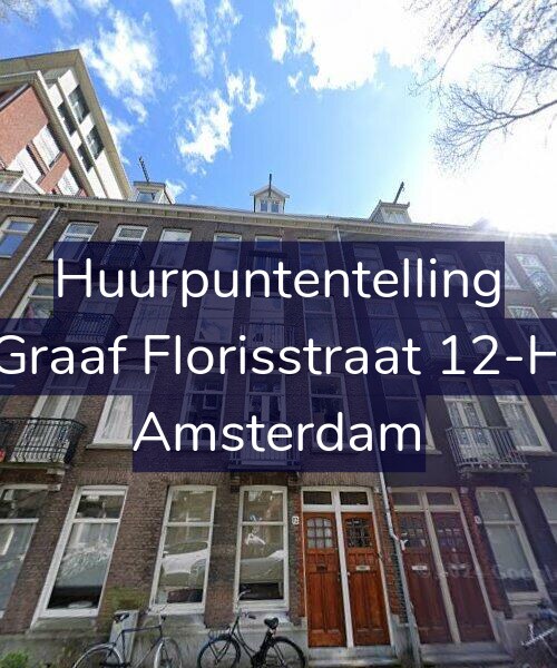 Foto gevel Huurpuntentelling voor Graaf Florisstraat 12-H, Amsterdam