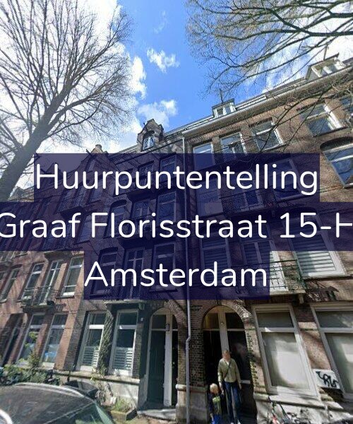 Foto gevel Huurpuntentelling voor Graaf Florisstraat 15-H, Amsterdam